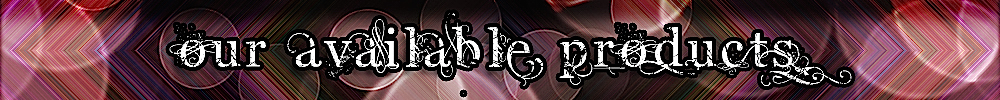 Moxie and Mojo's Available Products
