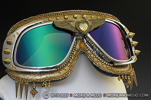 Moxie and Mojo Solid Gold Goggles