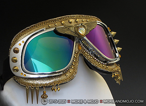 Moxie and Mojo Solid Gold Goggles