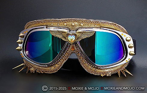Moxie and Mojo Solid Gold Goggles