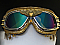 Moxie and Mojo Solid Gold Goggles