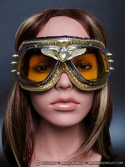 Moxie and Mojo Golden Eye Goggles