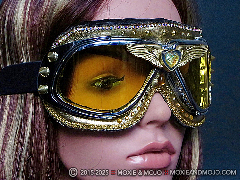 Moxie and Mojo Golden Eye Goggles