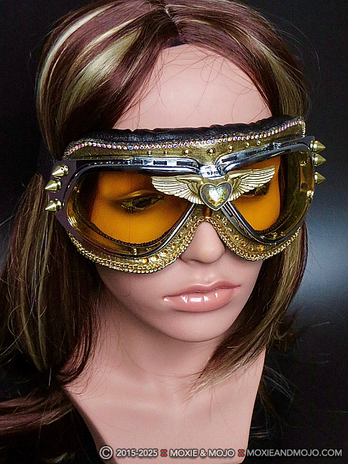 Moxie and Mojo Golden Eye Goggles