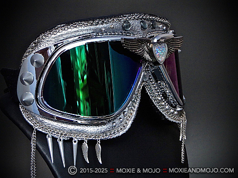 Moxie and Mojo Silver Lining Goggles