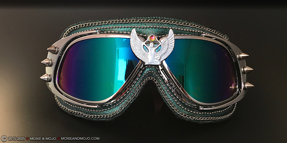 Moxie & Mojo  :: Custom Goggles:  For Mike