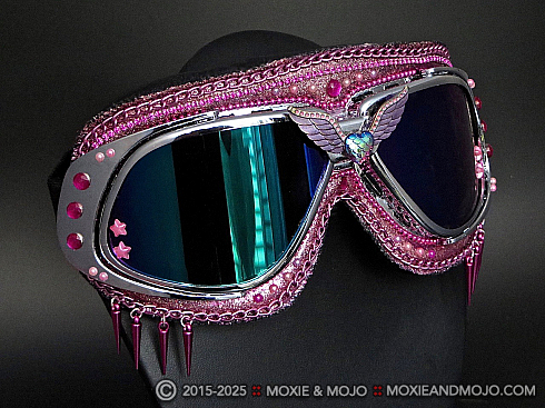 Moxie and Mojo Haute Pink Goggles