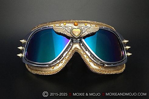 Moxie and Mojo Wings of Gold Goggles