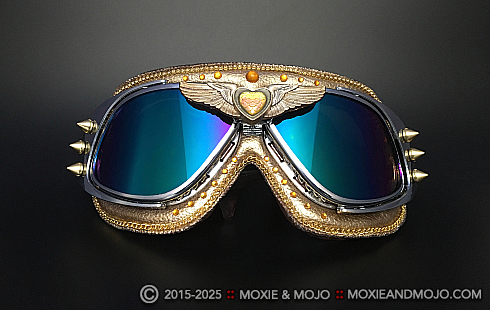 Moxie and Mojo Wings of Gold Goggles