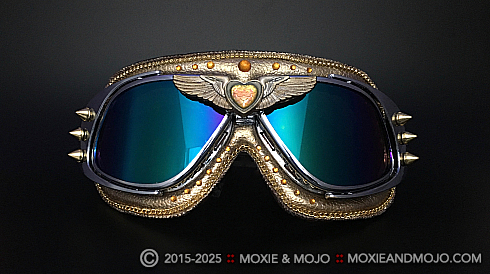 Moxie and Mojo Wings of Gold Goggles