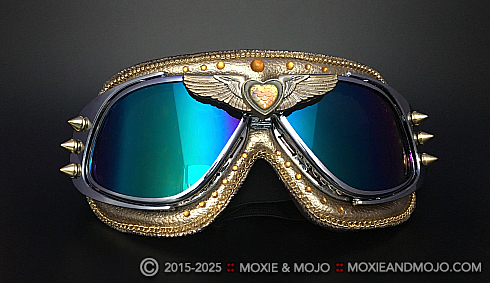 Moxie and Mojo Wings of Gold Goggles