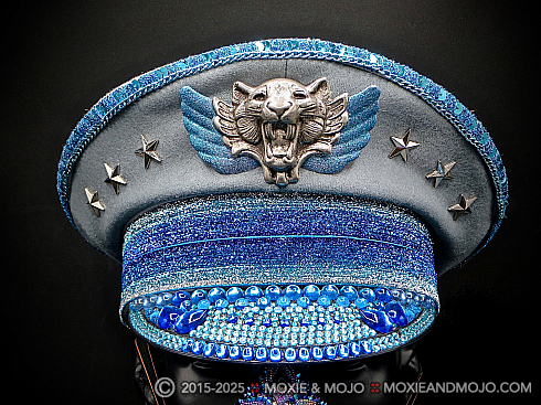 Moxie and Mojo Blue Steel Hats