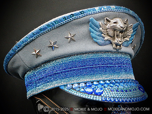 Moxie and Mojo Blue Steel Hats