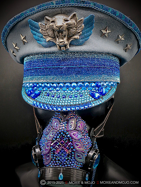 Moxie and Mojo Blue Steel Hats