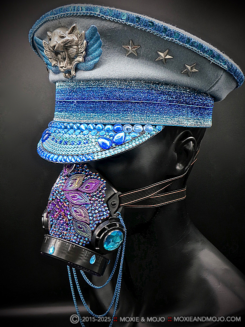 Moxie and Mojo Blue Steel Hats