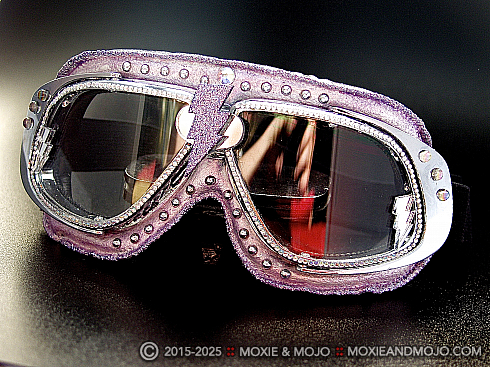 Moxie and Mojo White Lightning Goggles