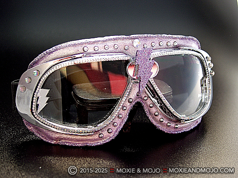 Moxie and Mojo White Lightning Goggles