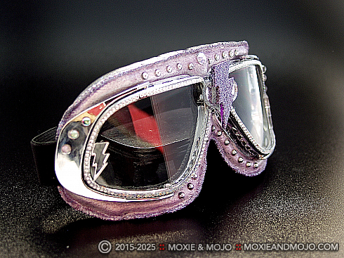 Moxie and Mojo White Lightning Goggles