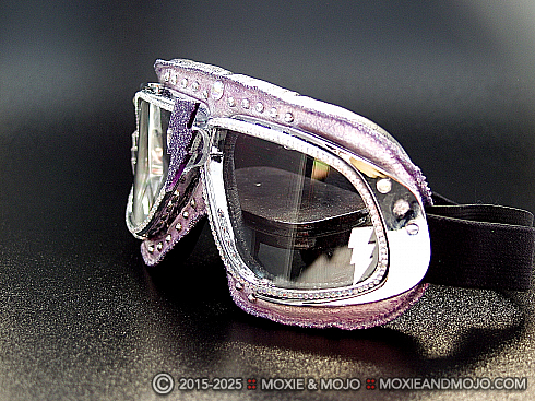 Moxie and Mojo White Lightning Goggles