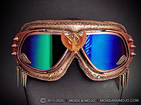 Moxie and Mojo Rising Sun Goggles