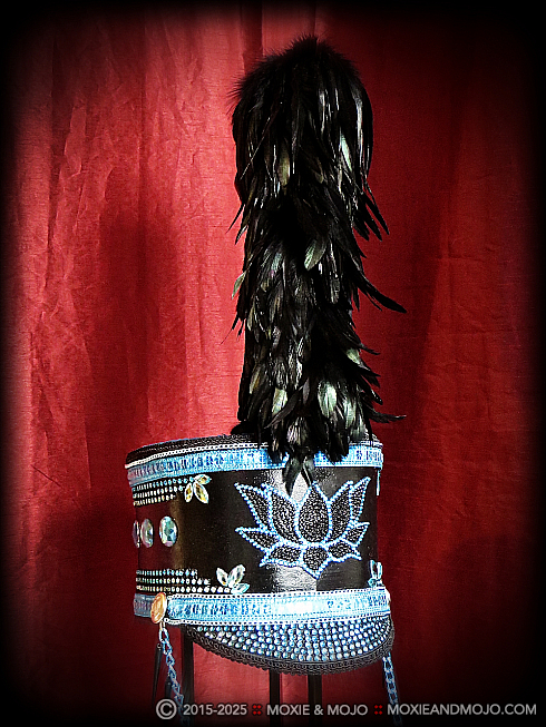 Moxie and Mojo Blue Lotus Hats