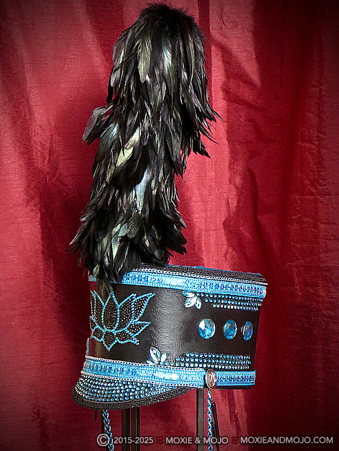 Moxie and Mojo Blue Lotus Hats