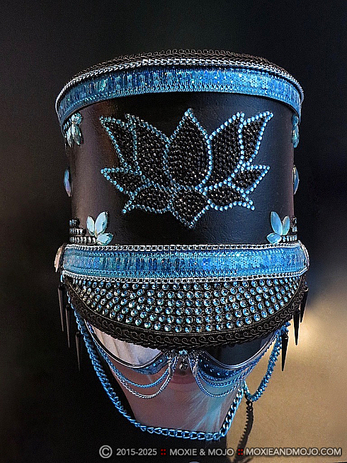 Moxie and Mojo Blue Lotus Hats