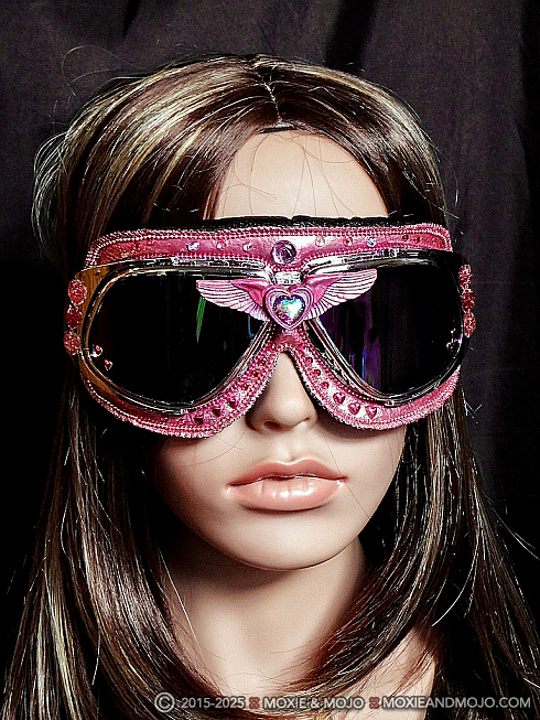Moxie and Mojo Tickled Pink Goggles