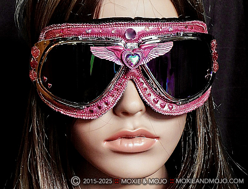Moxie and Mojo Tickled Pink Goggles