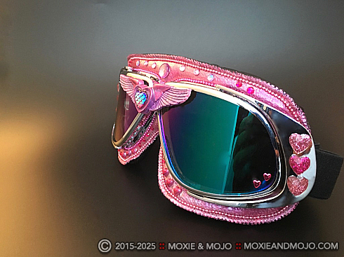 Moxie and Mojo Tickled Pink Goggles