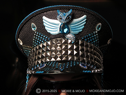 Moxie and Mojo Blue Fox Hats