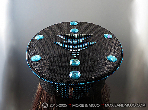 Moxie and Mojo Blue Fox Hats