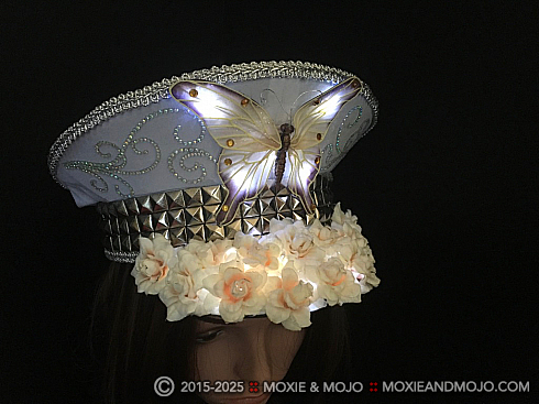 Moxie and Mojo Butterfly in Bloom Hats