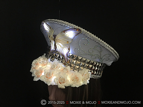 Moxie and Mojo Butterfly in Bloom Hats