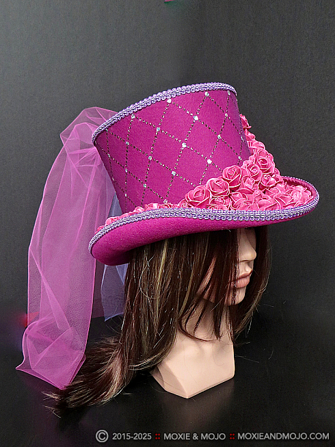 Moxie and Mojo Moonlit Roses Hats