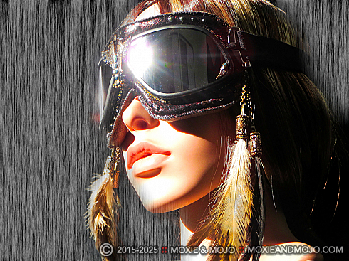 Moxie and Mojo Little Haiwatha (Fearless Warrior) Goggles