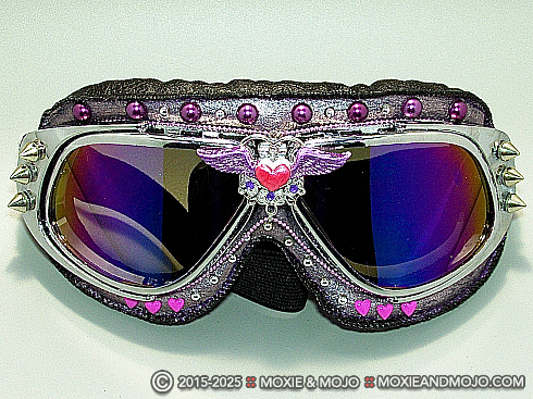 Moxie and Mojo Purple Haze Goggles