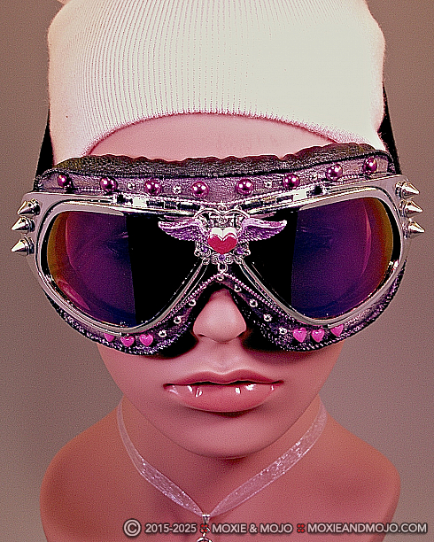 Moxie and Mojo Purple Haze Goggles