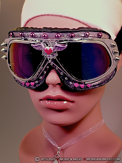 Moxie and Mojo Purple Haze Goggles