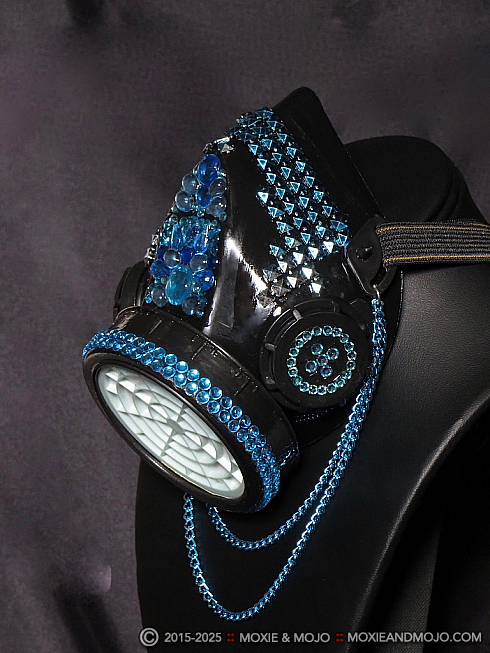 Moxie and Mojo Tangled Up in Blue Respirators