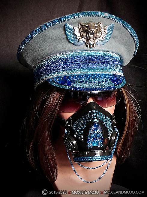 Moxie and Mojo Tangled Up in Blue Respirators