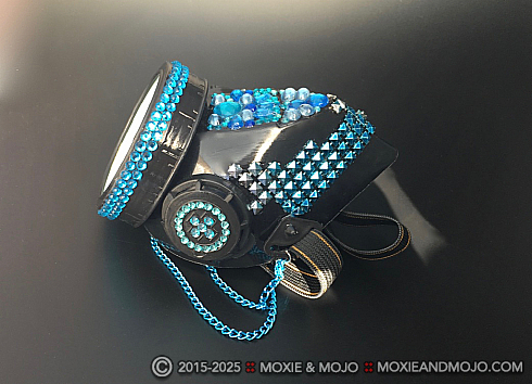 Moxie and Mojo Tangled Up in Blue Respirators
