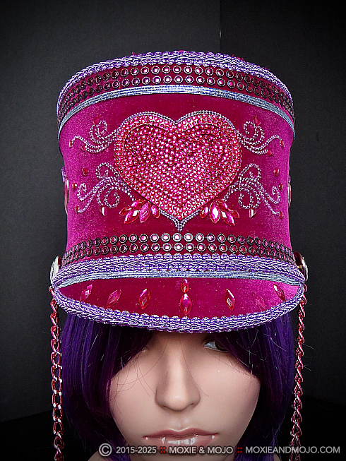 Moxie and Mojo Hearts for your Head Hats