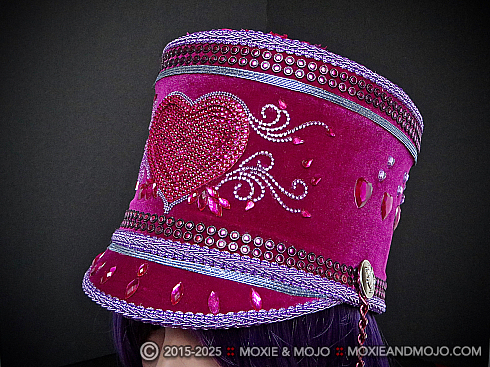 Moxie and Mojo Hearts for your Head Hats