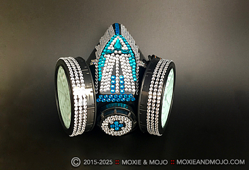 Moxie and Mojo Aztec Bling Respirators