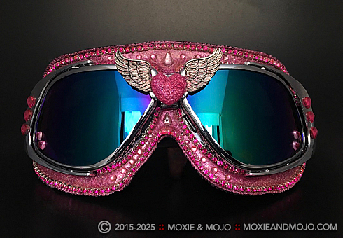 Moxie and Mojo My Heart Belongs to You Goggles