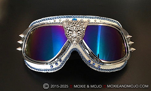 Moxie and Mojo Snow Leopard Goggles