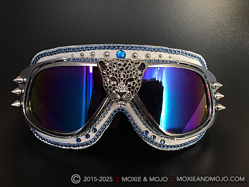 Moxie and Mojo Snow Leopard Goggles