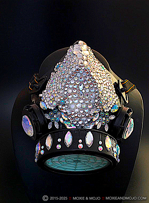 Moxie and Mojo Lotus Shines Respirators