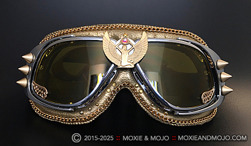 Moxie and Mojo Good as Gold Goggles